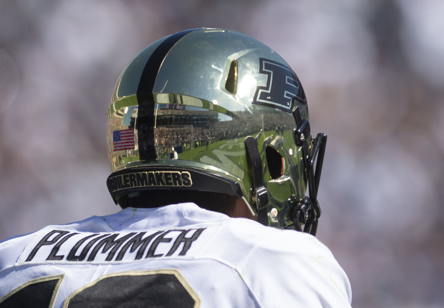 Purdue, helmet